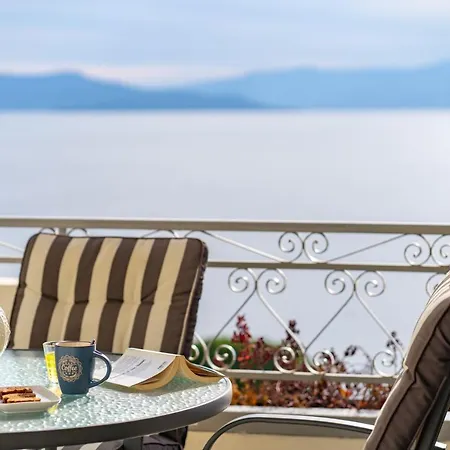 Beta Sea View With Pool Volos