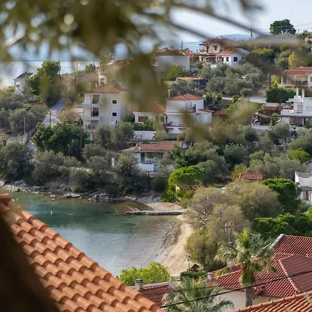 Beta Sea View With Pool * Volos