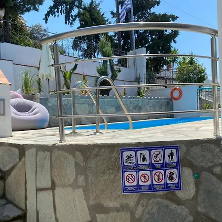 Beta Sea View With Pool Villa Volos