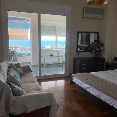 Beta Sea View With Pool 别墅 沃洛斯