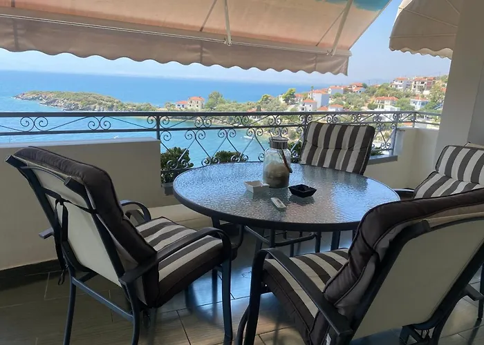 וילה Beta Sea View With Pool